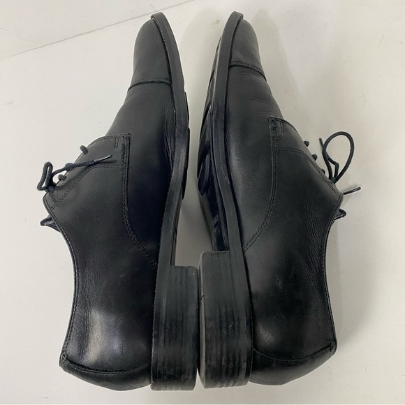 Cole Haan black derby men’s dress shoes - Picture 3 of 7